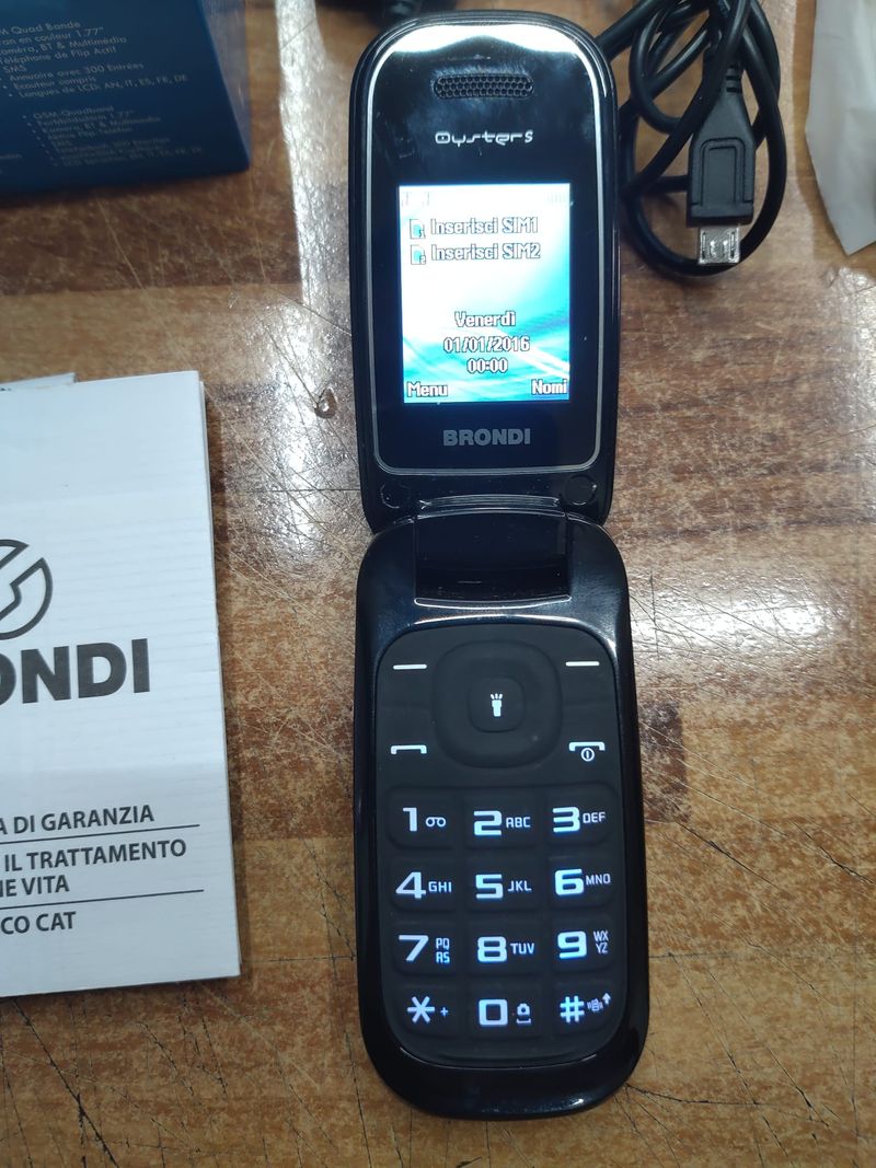 Teléfono Brondi Oyster Dual Sim Negro + Samsung afbeelding 3
