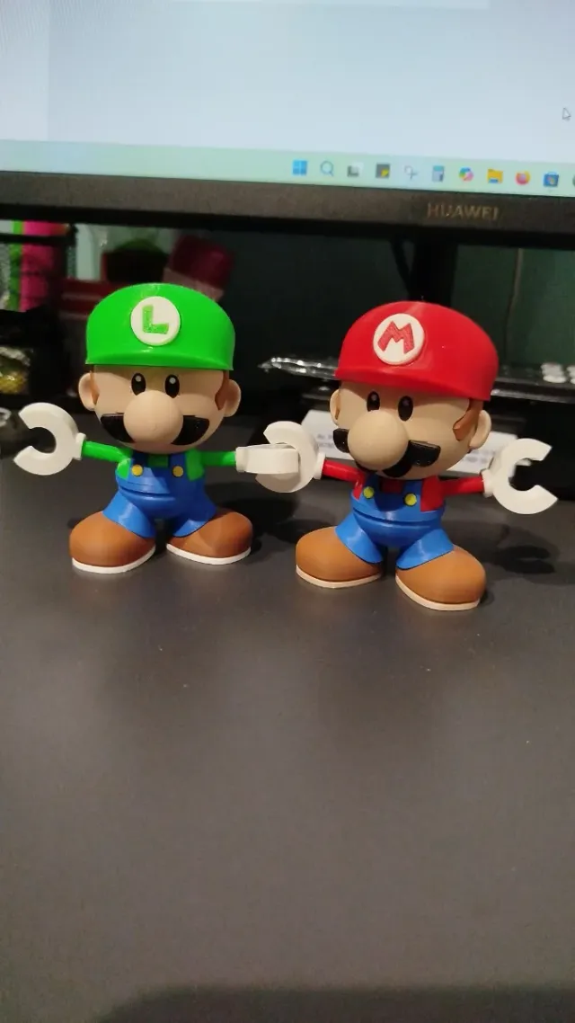 Figuras Mario y Luigi Bros