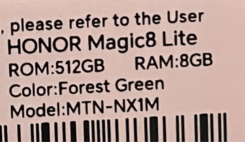 Honor Magic 8 Lite 512GB Verde afbeelding 3