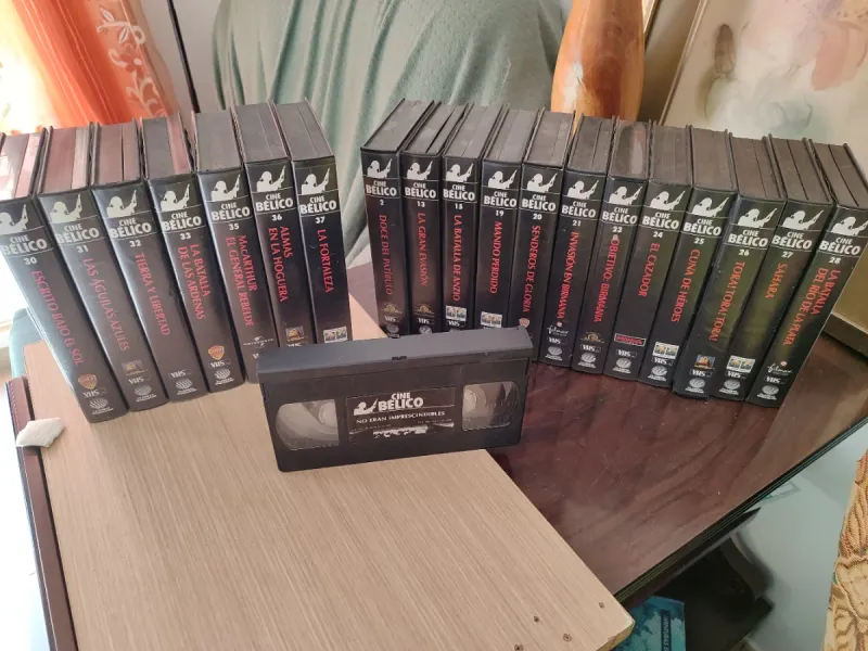 Colección Cine Bélico VHS (28 Películas)