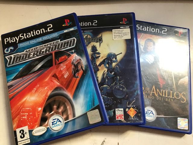 Pack 3 Videojuegos para Francisco