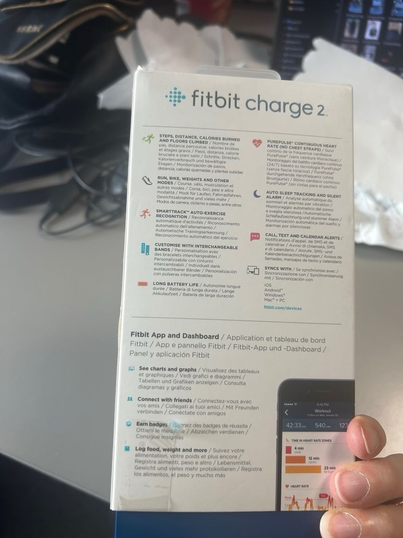 Fitbit Charge 2 Violeta afbeelding 7
