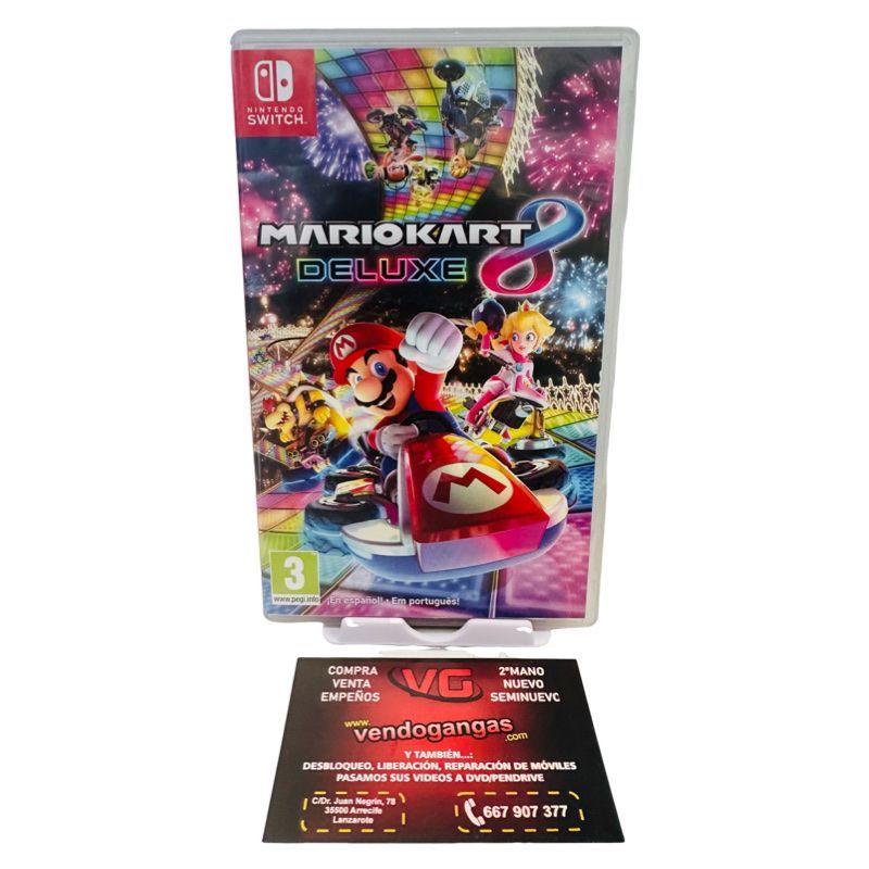 VIDEOJUEGO MARIO KART 8 DELUXE SWITCH PRECINTADO
