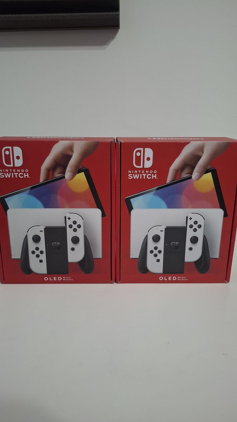 Nintendo Switch OLED Blanca y Negra afbeelding 4