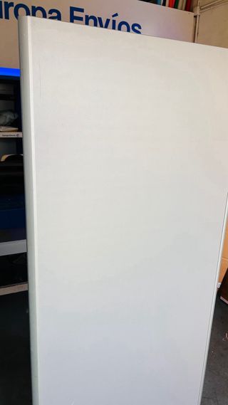 Biombo separador oficina aluminio/madera 168x80