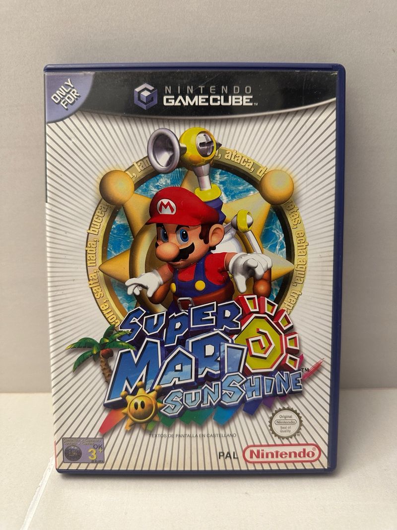 Super Mario Sunshine Nintendo GameCube PAL