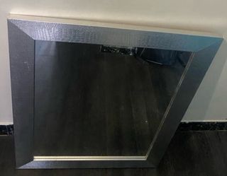 Espejo Decorativo Plateado