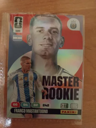 Franco Mastantuono Master Rookie 2026 Adrenalyn