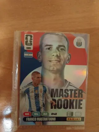 Franco Mastantuono Master Rookie 2026 Adrenalyn