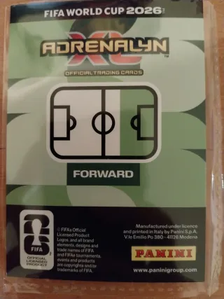 Franco Mastantuono Master Rookie 2026 Adrenalyn