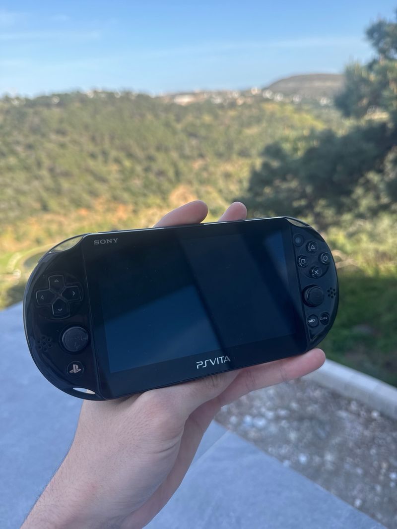 PS Vita Desbloqueada Sony Negra afbeelding 4