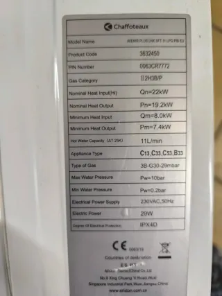 Horno Fagor A + Campana Bosch+calentador estanco