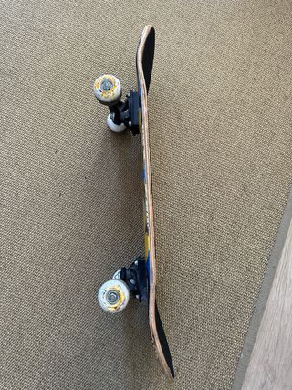 Skate con diseño artístico