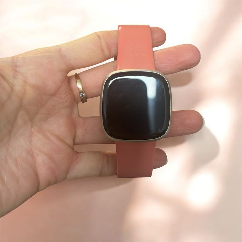 Smartwatch Fitbit Versa 3 Rosa/Plata