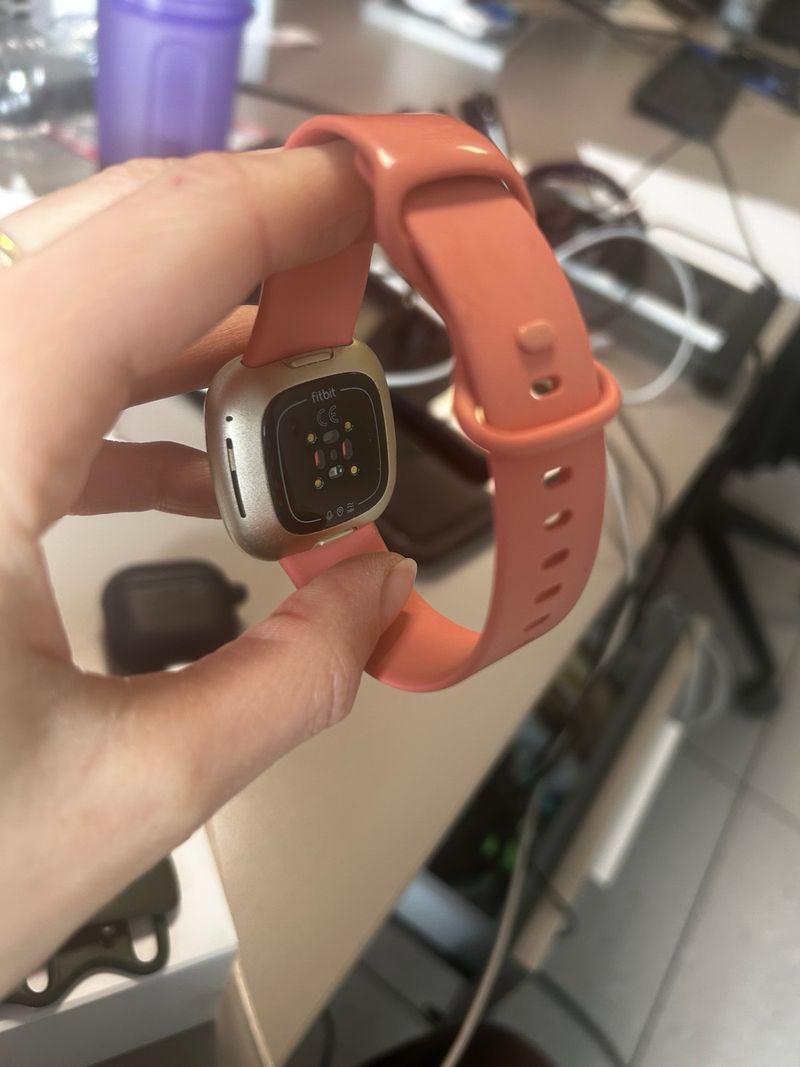 Smartwatch Fitbit Versa 3 Rosa/Plata afbeelding 4
