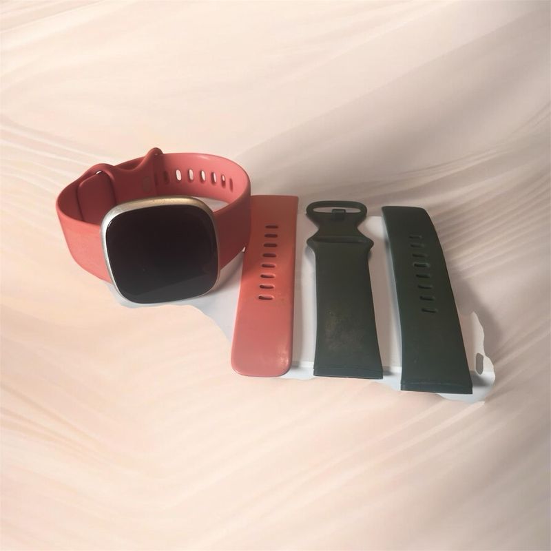 Smartwatch Fitbit Versa 3 Rosa/Plata afbeelding 2