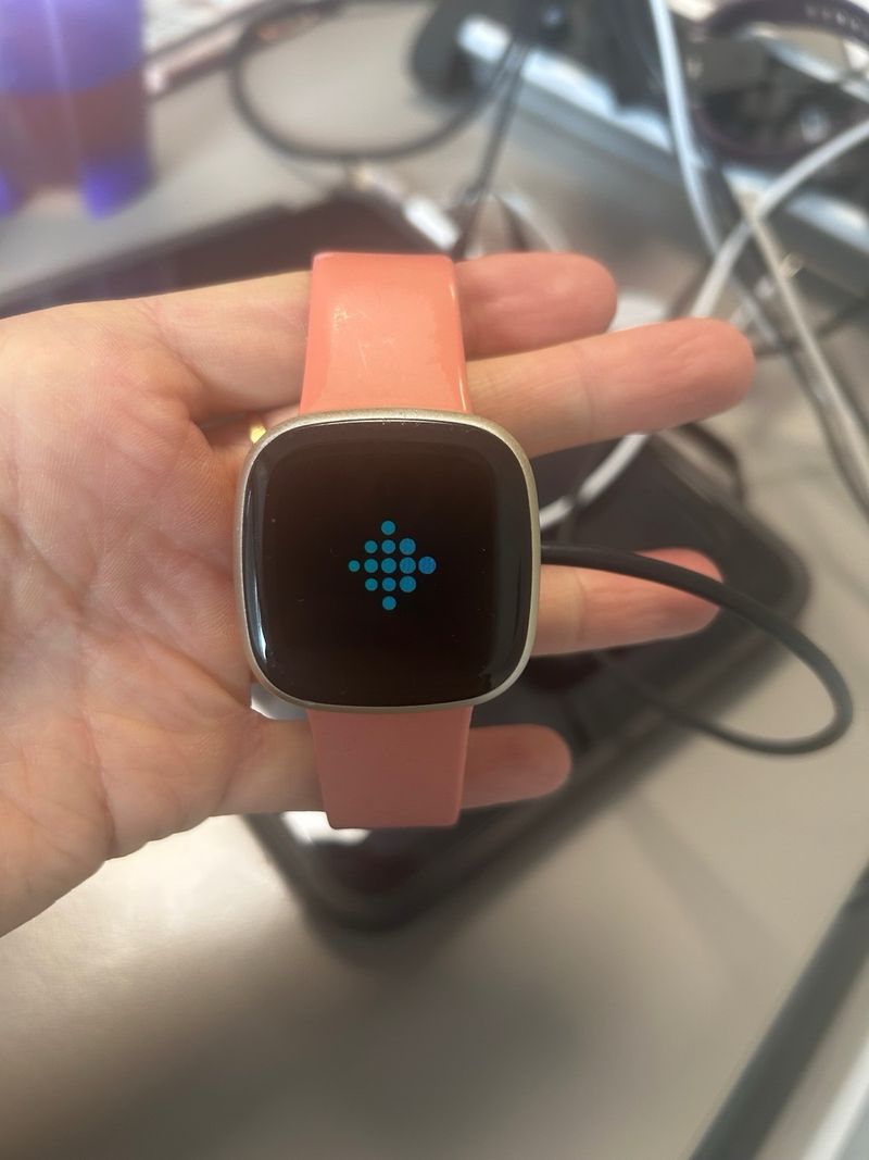 Smartwatch Fitbit Versa 3 Rosa/Plata afbeelding 5