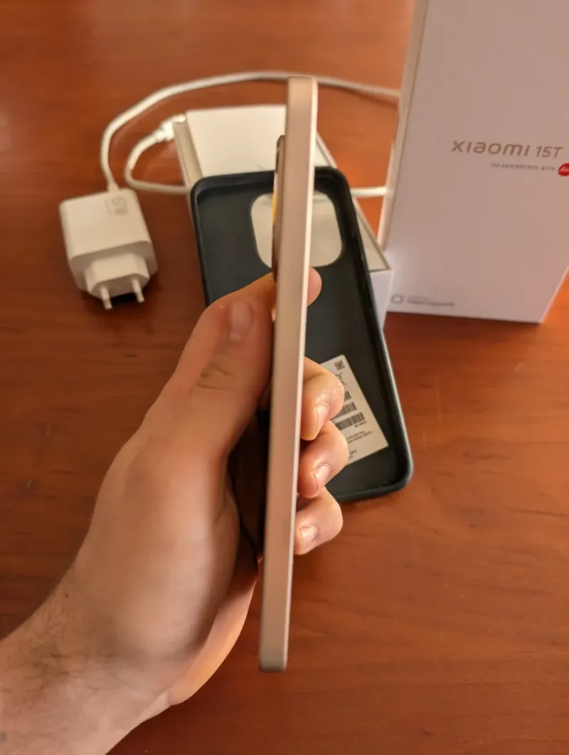 Xiaomi 15T Rose Gold + Xiaomi Care + Cargador afbeelding 4