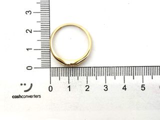 sello oro 18k con piedra con circonita t. 17 (18,16 mm)