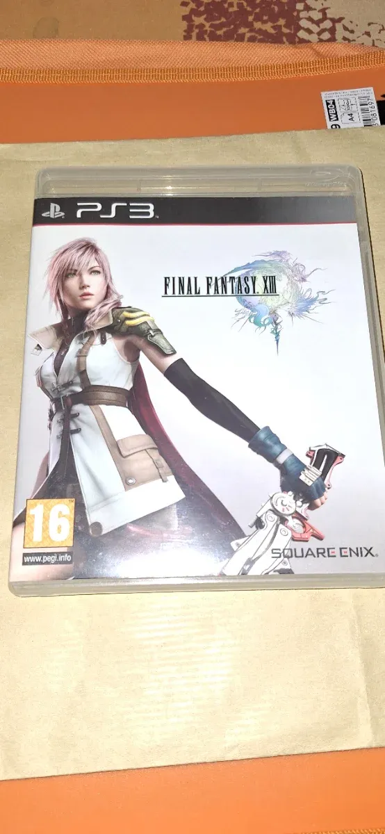 Carcasa y manuales PS3 Final Fantasy XIII