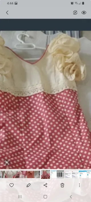 Traje de flamenca niña  de 2 a 4 años