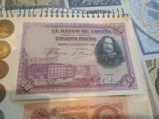 Monedas y Billetes Colección Variada