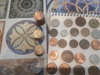 Monedas y Billetes Colección Variada