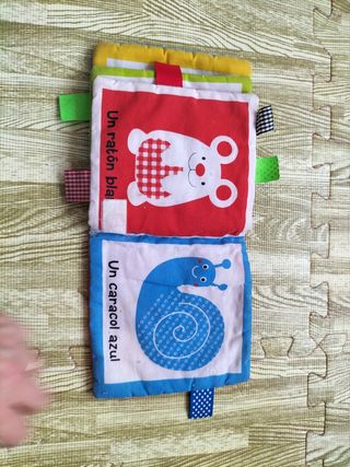 Libro de tela para bebés