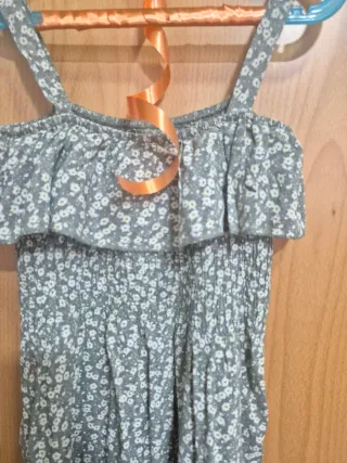 Vestido Verano Fruncido Floral