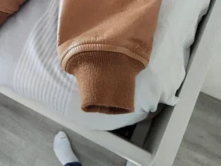 Cazadora de cuero marrón