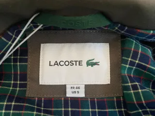 Chaqueta Lacoste Harrington Sarga Hidrófuga Marrón