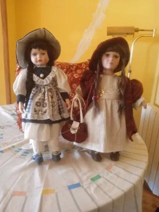 Lote 2 Muñecas Vintage