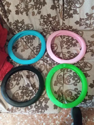 Fundas para volante de coche (4 unidades)