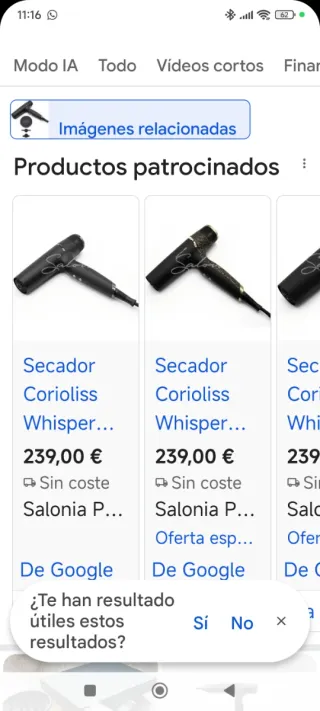 Secador Corioliss Negro