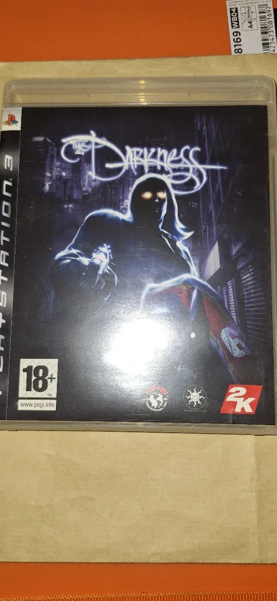Carcasa y manuales PS3 The Darkness