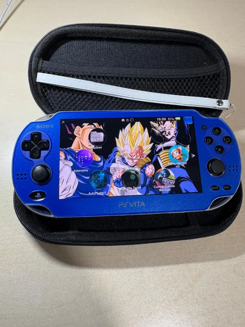 Ps Vita OLED Azul Sony afbeelding 4