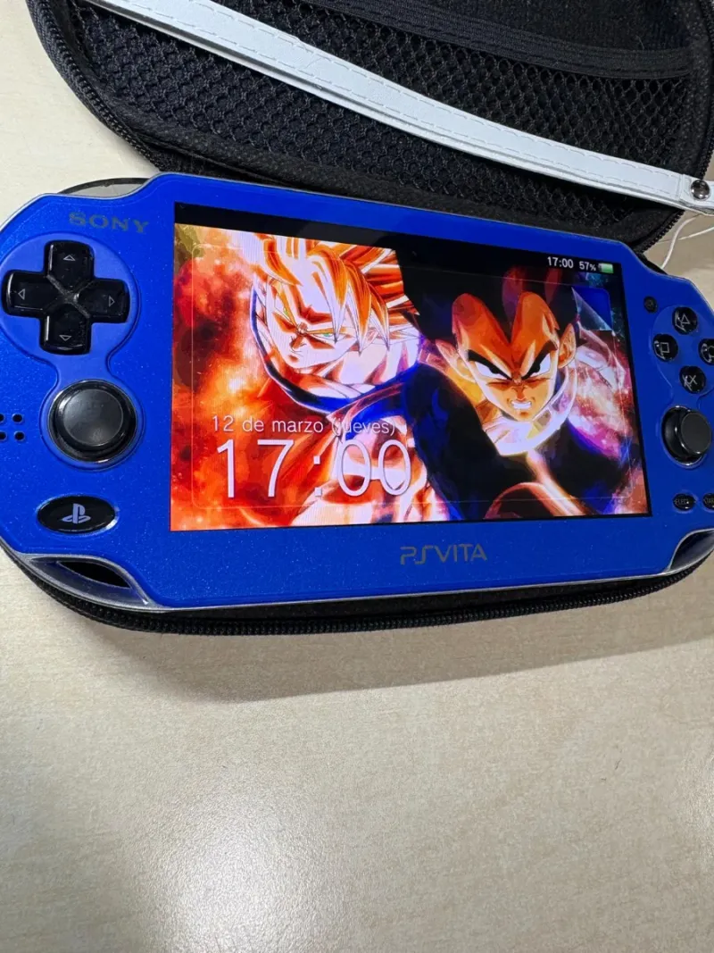 Ps Vita OLED Azul Sony afbeelding 5