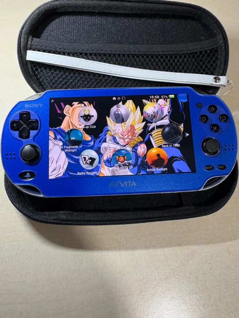 Ps Vita OLED Azul Sony afbeelding 6
