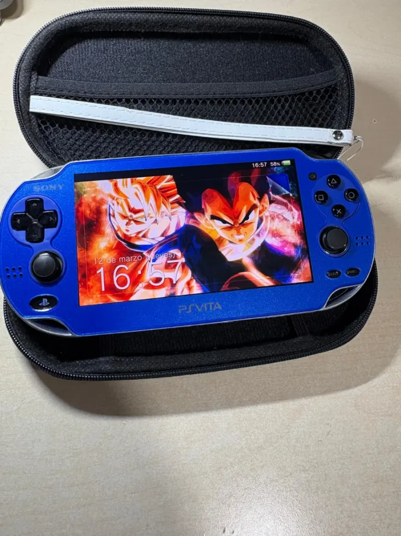 Ps Vita OLED Azul Sony afbeelding 9