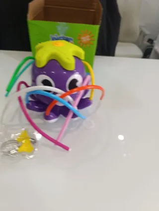Juego de agua pulpo salpicador