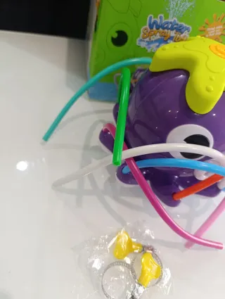 Juego de agua pulpo salpicador