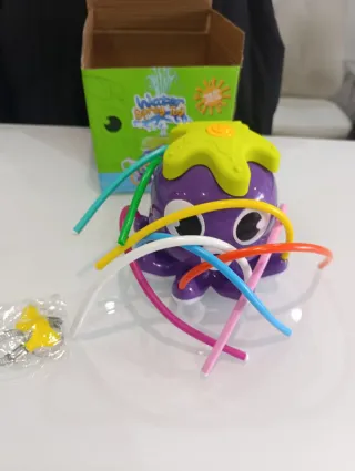 Juego de agua pulpo salpicador