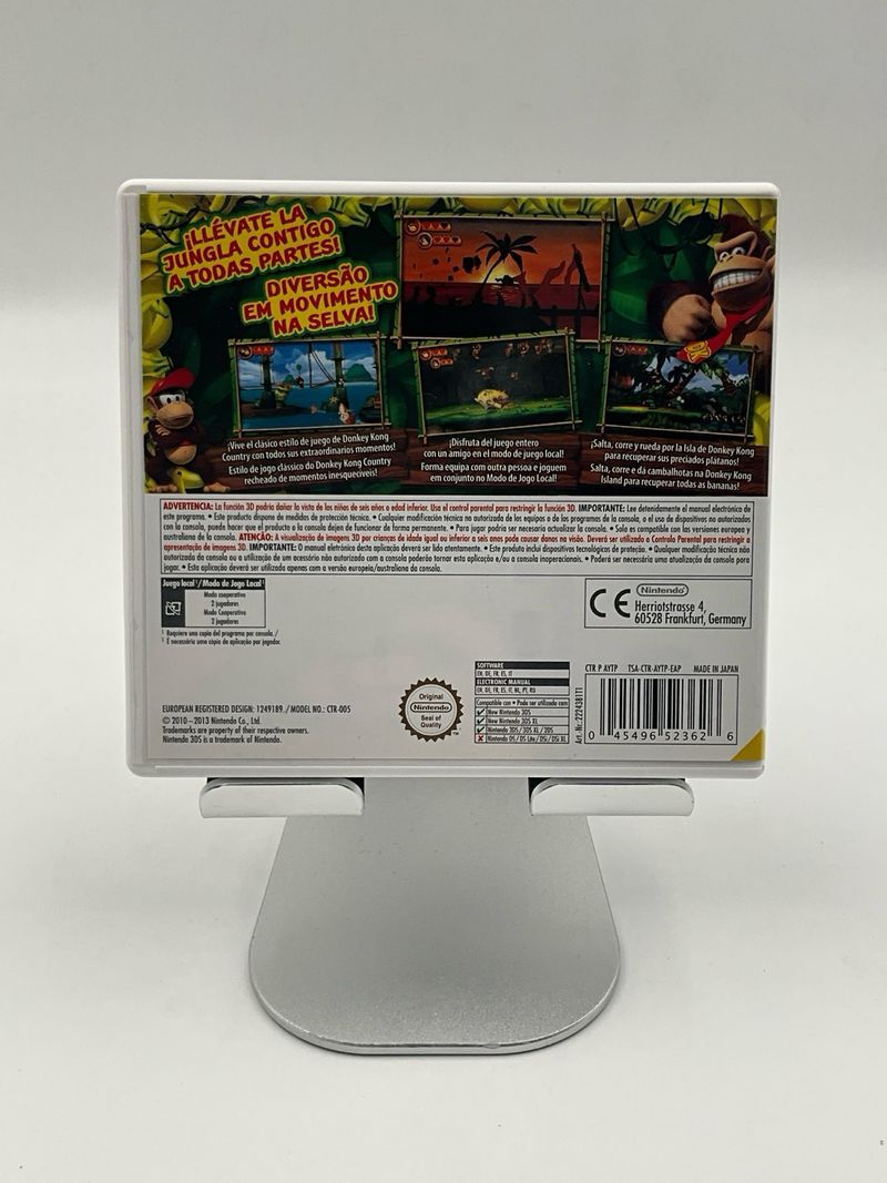Donkey Kong Country Returns 3D Nintendo 3DS afbeelding 6