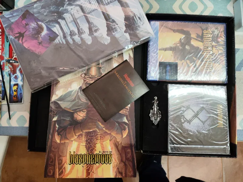 Blasphemous edición coleccionista PlayStation 4 afbeelding 2