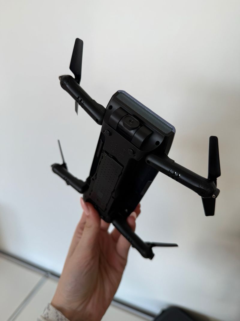 Mini dron plegable JJRC azul afbeelding 5
