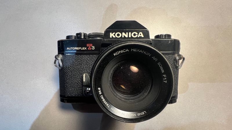 Cámara Konica Autoreflex T3