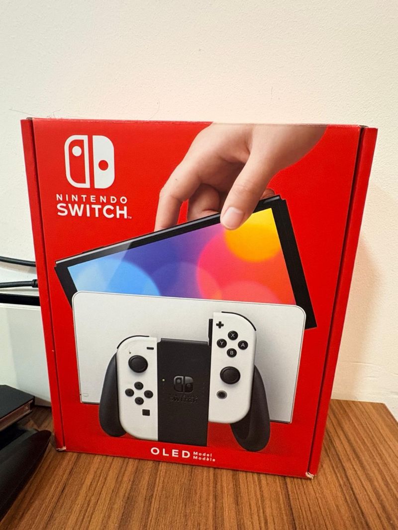 Nintendo Switch OLED Blanca