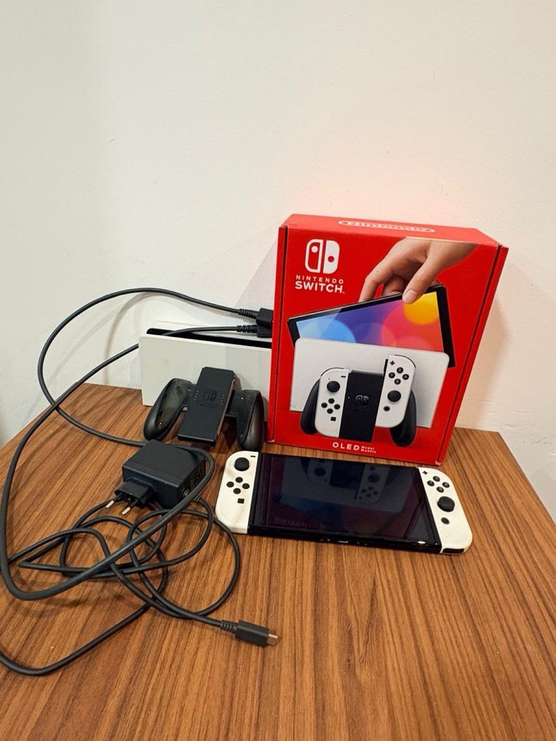 Nintendo Switch OLED Blanca afbeelding 3