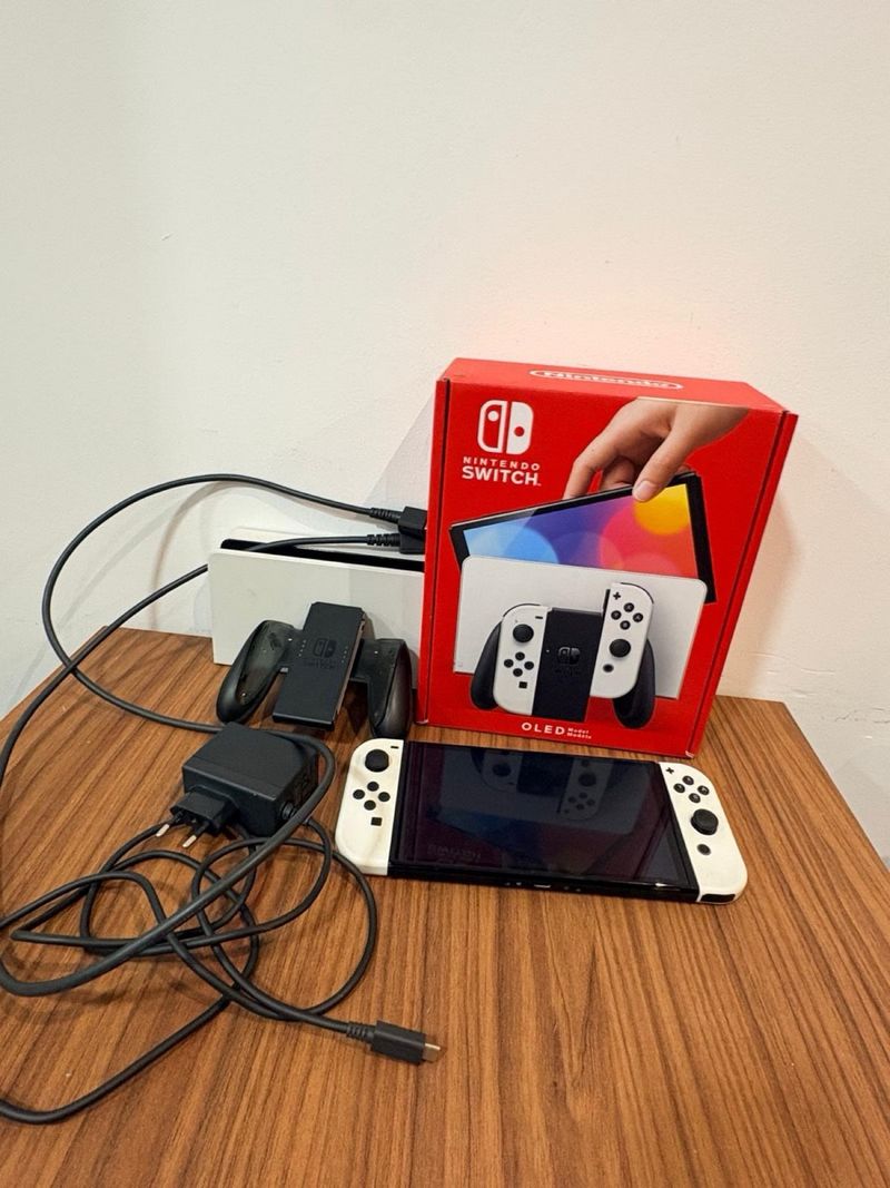Nintendo Switch OLED Blanca afbeelding 2