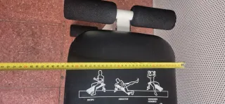 Banco de abdominales gym fitness